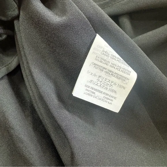 J Crew Mercantile Ruched Waist Dress Size 4 Neon Floral Flounce - Picture 12 of 16